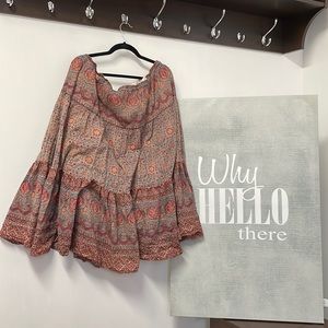 Plus size Ralph Lauren skirt to fulfilll all your bohemian fantasies